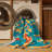 Washable Seahorses Hawaiian Area Rug-87113595