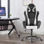 Fauteuil de jeu et de course inclinable et ergonomique en similicuir pivotant avec dossier haut et soutien lombaire Inbox Zero-1128659550