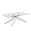 Table basse rectangulaire avec plateau en verre-652348895