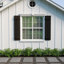 Volets rustiques à deux planches en simili-bois (par paire)-71284672-88966622-88966630