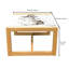 Madelynn Sled Coffee Table-2124017153