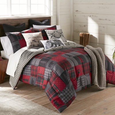 Your Lifestyle by Donna Sharp Red Forest 3PC King Comforter Set