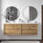 Stoltenberg 72'' Double Bathroom Vanity with Acrylic Top-865912794