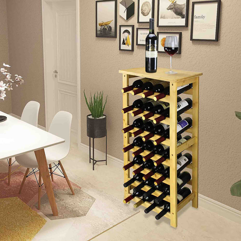 Carrena Wine Bottle Rack, Natural
