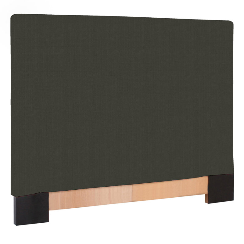 Ballenton Upholstered Headboard, Charcoal, Twin