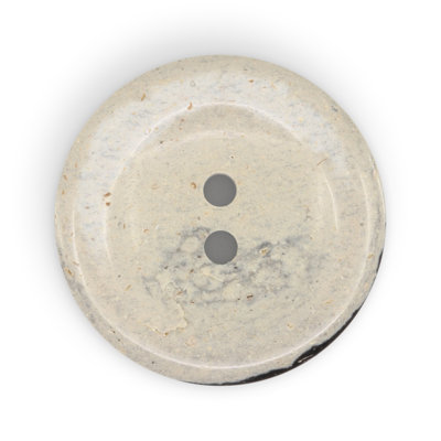 Bouton rond en chanvre recyclé Dritz, 25 mm, multicolore, 6 boutons