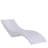 Splash Pool Lounger - White