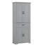Armoire de rangement de salle de bain avec portes et tiroir, plusieurs espaces de rangement, tablette réglable-215348856-215348859