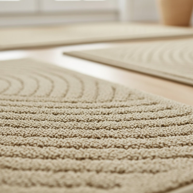 Non-Slip Kitchen Rug Set of 3
