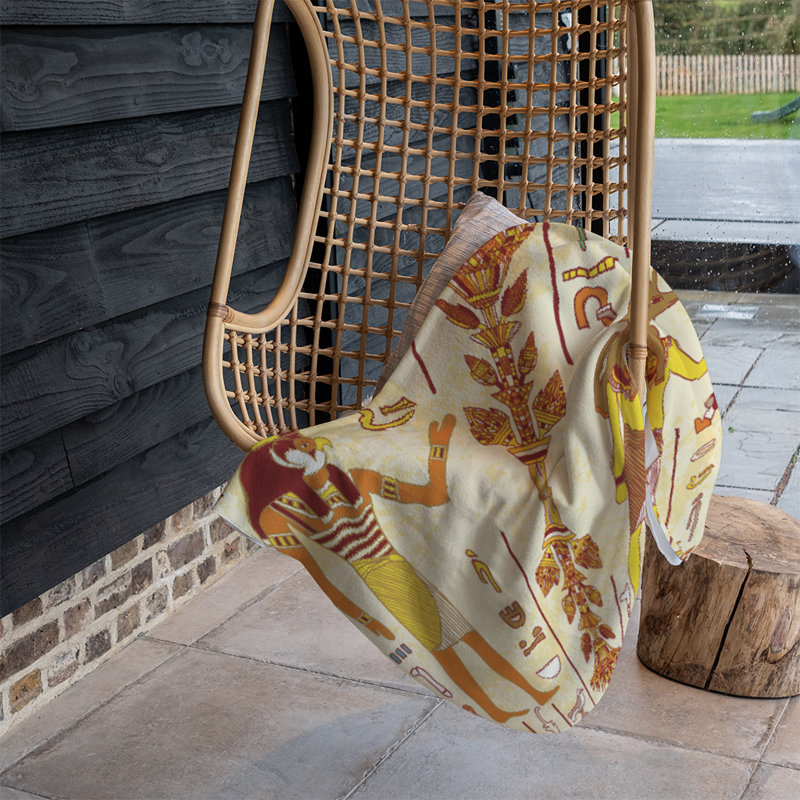 Schueler Throw Blanket, Yellow
