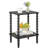 Side Table, Small End Table With Storage Shelf, 2-Tier Small Coffee Tables Living Room For Bedroom, Narrow Spaces-1315981481