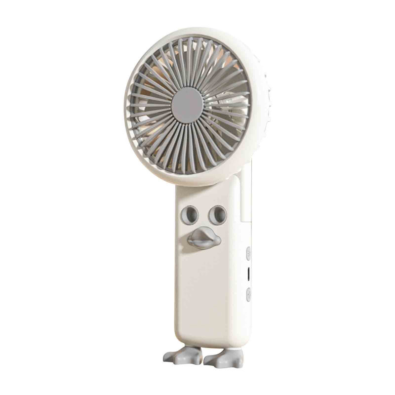 Ventilateur de bureau portatif sans balai avec ventilateur et ventilateur de bureau, Gray