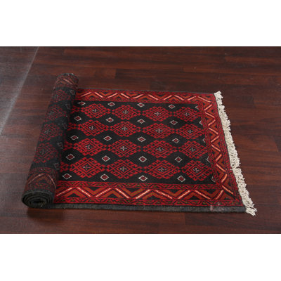 Tapis oriental géométrique 3 x 6