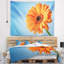Tapisserie de fleurs en gerbera en polyester avec accessoires suspendus inclus-28490277