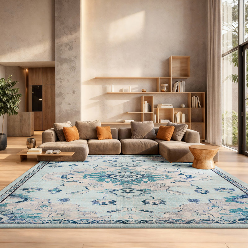 Madison Performance Oriental Rug, Rectangle 8' x 10'