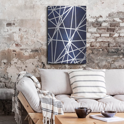 «Indigo Motif I» par Grace Popp
