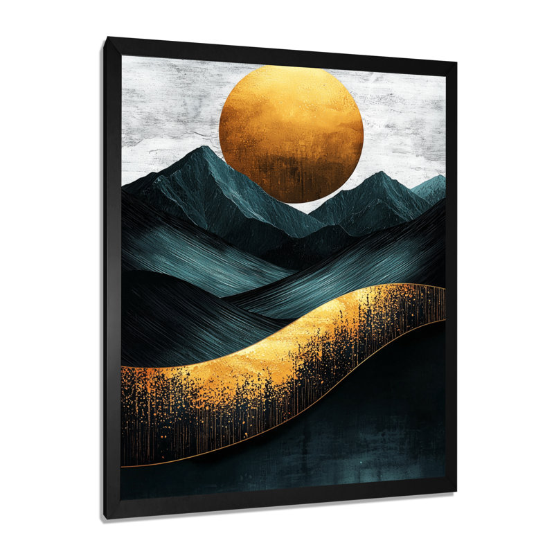 Graciana - paysages, impressions d'art mural, Noir, noir, noir, noir, H 20 po x l 12 po