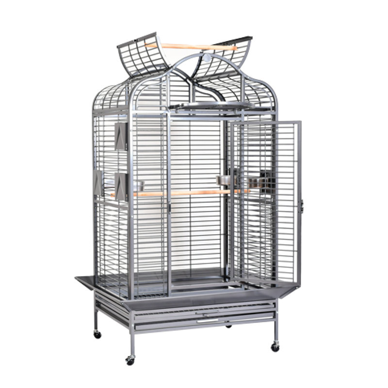 Grand plateau majestueux à plateau ouvert H 68 po x l 36 po x P 28 po par HQ, Platine, Large (68" H x 36" W x 28" D)