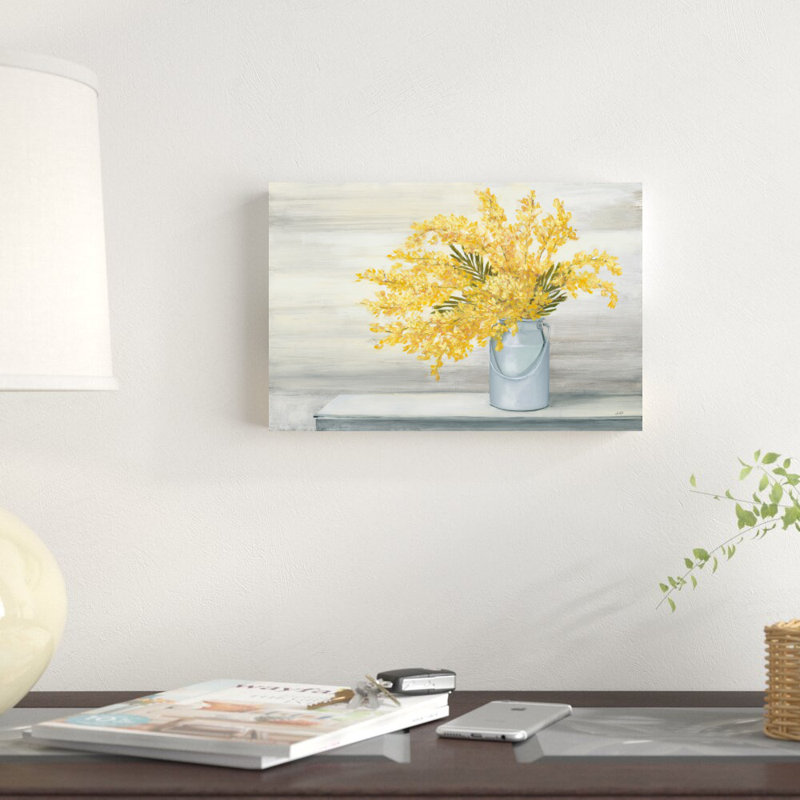«Golden Fall Cuttings» par Julia Purinton, reproduction d'art sur toile tendue, H 8 po x l 12 po