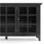 Acadian - Armoire de rangement large - Noir-285264834