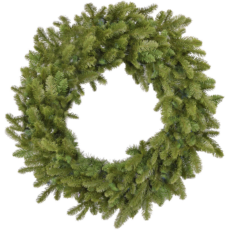 36-Inch Green Artificial Pine Christmas Wreath
