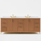 Turlington Freestanding Standard Bathroom Vanity with Top