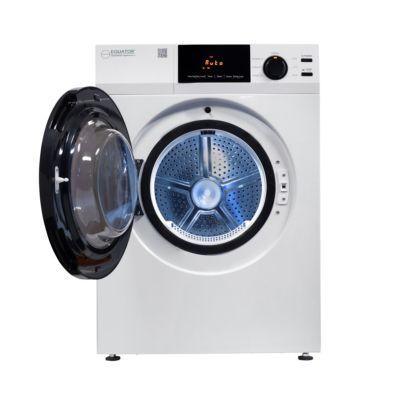 Equator 24" White Portable Vented Dryer with Moisture Sensing