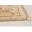 Tapis beige / gris en laine noué à la main de conception unique 8 pi 2 po x 10 pi 5 po Pruchno