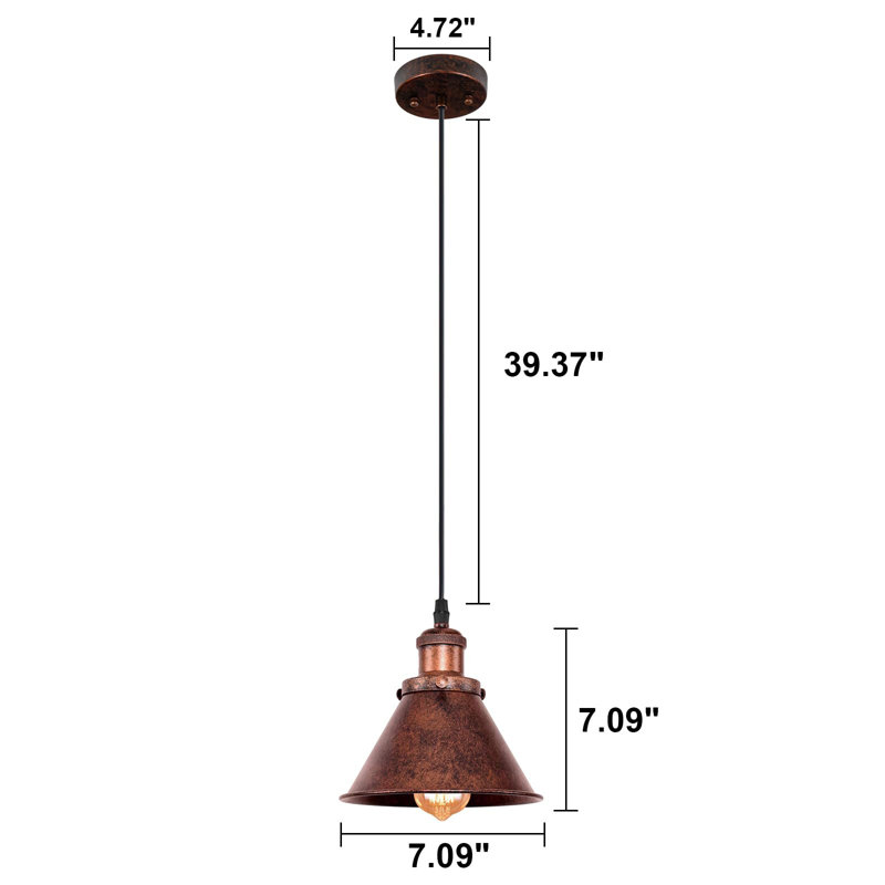 Luminaire suspendu Farmhouse (ensemble de 2)