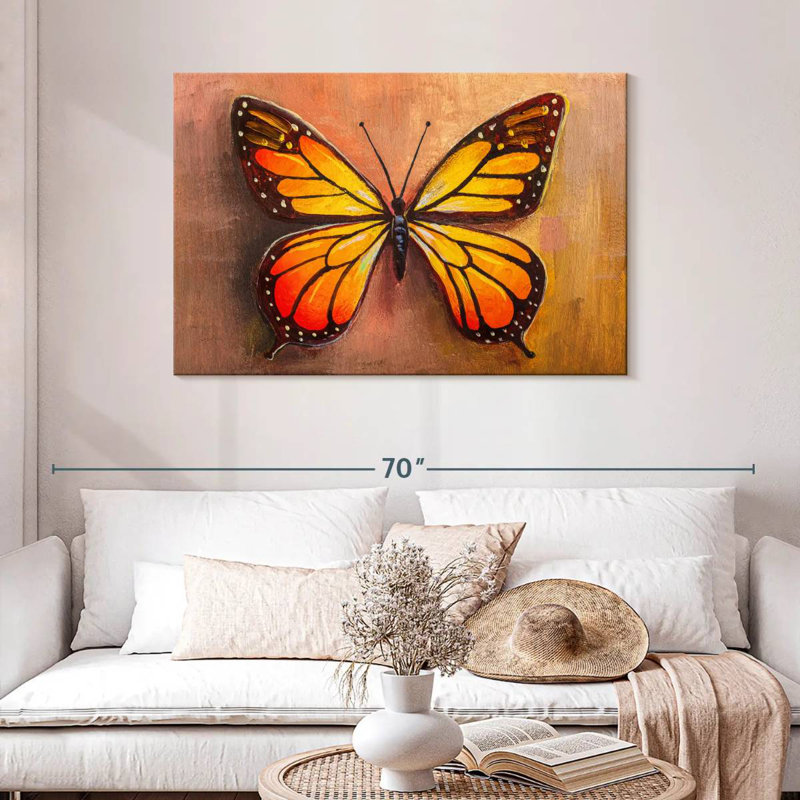 Brampt Simple Butterfly, 30" H x 45" W