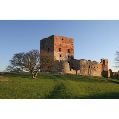 Ruins Of Hammershus - Wrapped Canvas Print