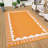 Waterproof & mark Resistant Outdoor Rug Reversible Plastic Patio Mat Modern Carpet for Garden Backyard Camping Weather Resistant-1308908248-1308908249