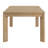 Brown Dining Table With Leaf