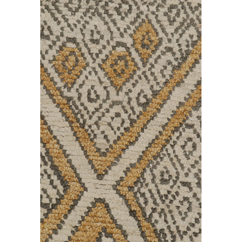 Moroccan Hand Knotted Area Rug, Rectangle 8' x 10'