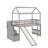 Twin Loft Bed With Slide-1398947008