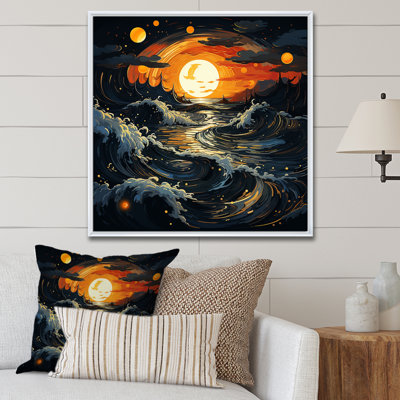 Starry Night Ocean Storm II - Classics, art mural