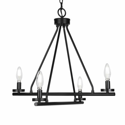 Trinity 4 Light Uplight Chandelier
