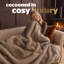 Silentnight Prestige Faux Fur Heated Throw Natural
