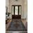 Minna Collection Digital Print Cotton-Polyester Gray Floral Rug-1039587779