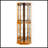 6 Shelf Corner Curio Display Cabinet With Lights-2024368498