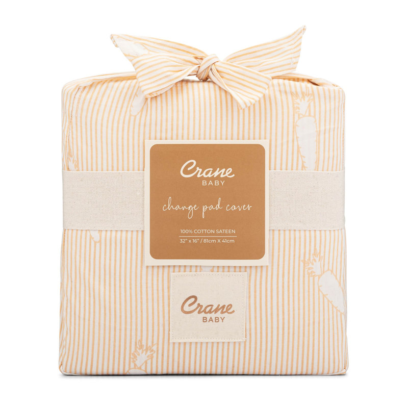 Clementine Greenguard Gold Certified 100% Cotton and Polyester 16 in. L Changing Pad and Cover