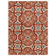 Tapis en laine touffetés à la main Beybut - Rectangulaire, couleur beige rouge, design floral moderne, tapis antidérapants faits à la main et épais pour le salon, la chambre à coucher-1564188034