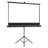 Tripod Projector Screen with Stand 60 Inch 160° Wide Angle 4K HD 16:9 Screen