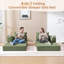 Versatile Foldable Floor Couch - Modular Sectional Sofa For Living Room, Bedroom, And Studio Use-1242297811