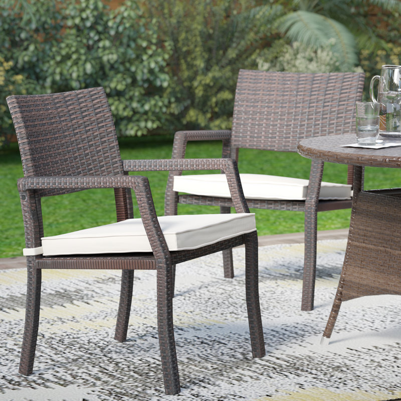 Chaise de patio avec coussin Apgar