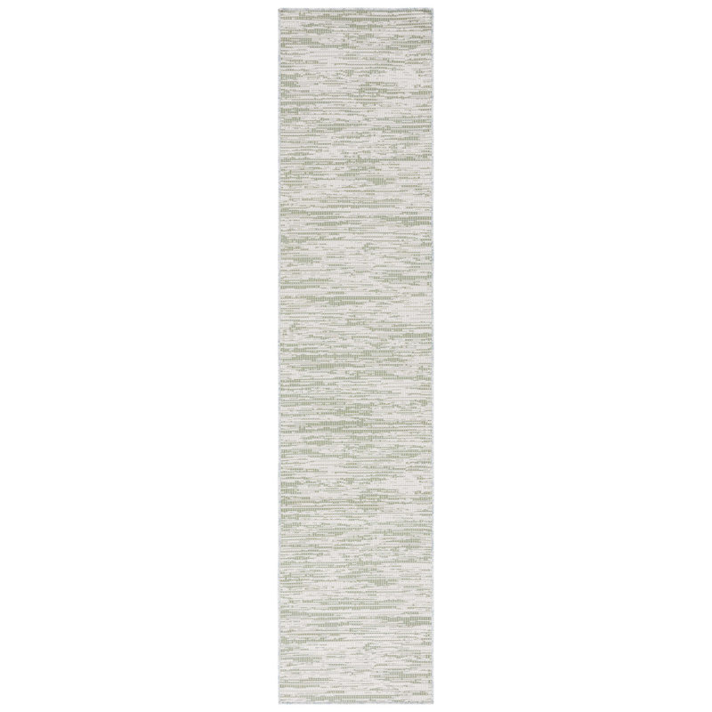 Tapis intérieur / extérieur à motif abstrait Hampton Performance, Tapis de couloir 2 pi x 9 pi