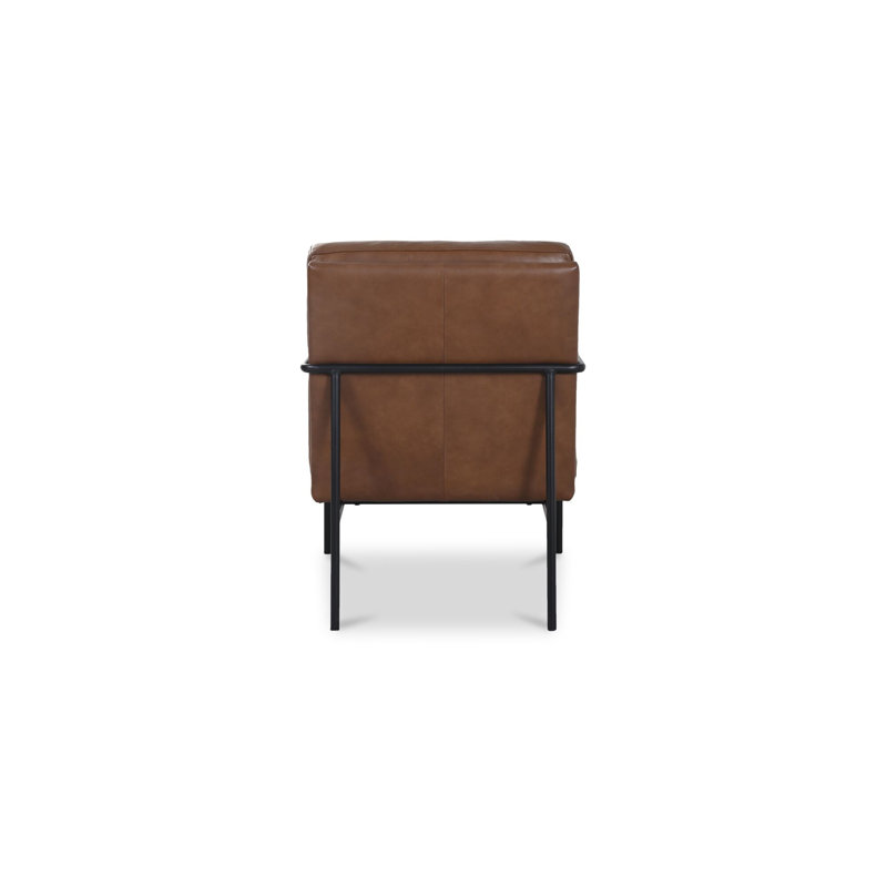Sterling Accent Chair Brown Leather