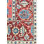 Tapis rouge nouvel âge unique en son genre 12 pi 3 po x 15 pi 9 po New Turkmen