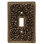 San Michele 1 - Gang Toggle Light Switch Jumbo Wall Plate