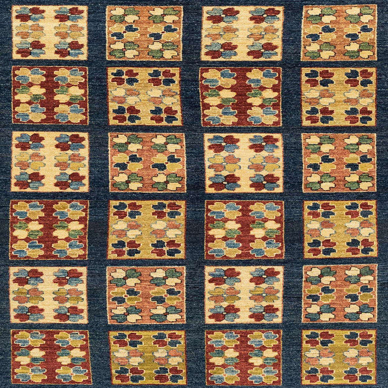 Patchwork Indoor Rug, Square 6'